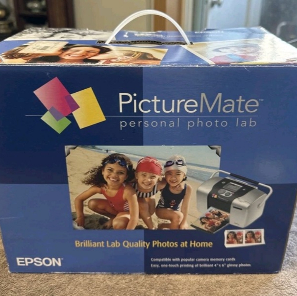 Epson B351A PictureMate Deluxe PictureMate 500 Personal/Lab Photo (Open Box)